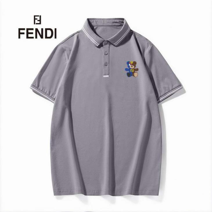 Picture of Fendi Polo Shirts Short _SKUFendiPoloShortm-3xl25t0128051